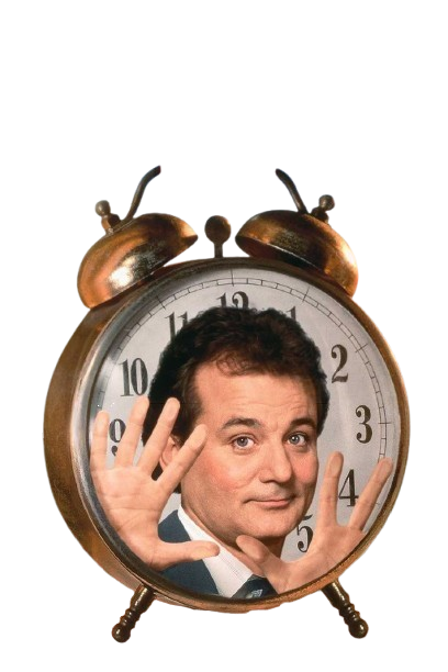 getting groundhog dayed
